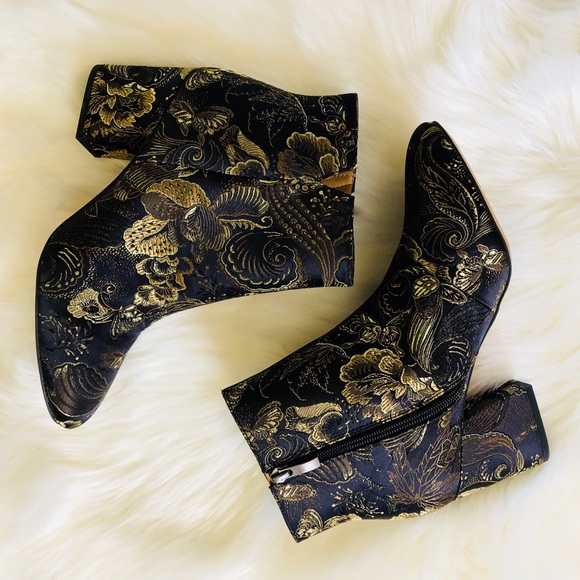 Franco Sarto Shoes - NEW Franco Sarto Olympia Floral Boots